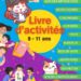 Couverture du livre d'activités pour 8 - 11 ans